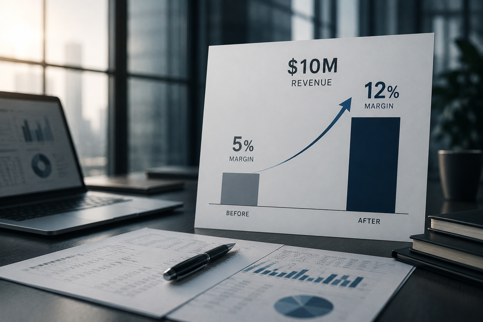 From 5% to 12% Margin on $10M Revenue